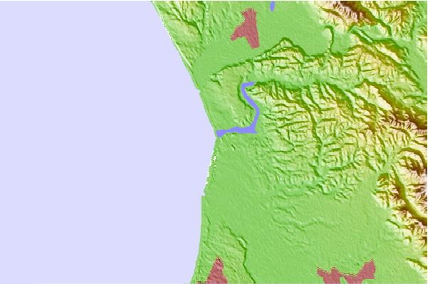 Locais de surf localizados perto de Salinas River State Beach