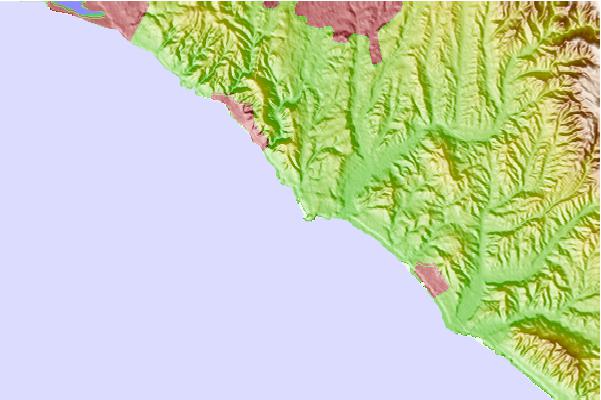Locais de surf localizados perto de Salt Creek (Gravels)
