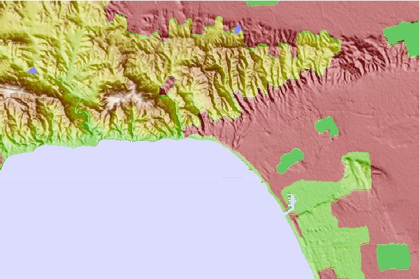 Locais de surf localizados perto de Santa Monica Jetties