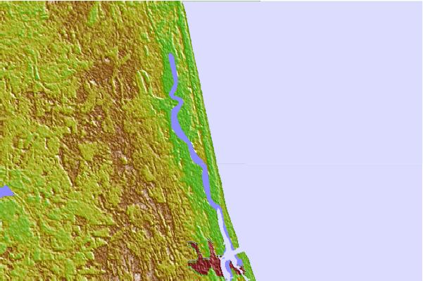 Locais de surf localizados perto de South Ponte Vedra Beach
