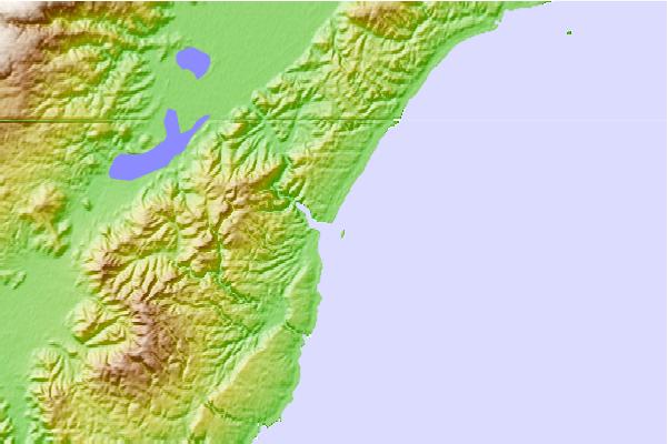 Locais de surf localizados perto de Dunedin - Taieri Mouth