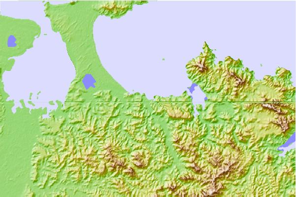 Locais de surf localizados perto de Taipa Bay