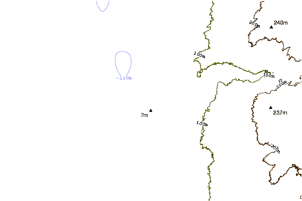 Litoral ao redor Tiger Reef