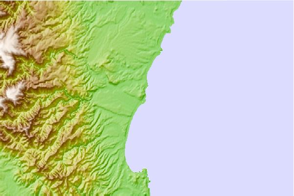 Locais de surf localizados perto de Wainakarua River Mouth