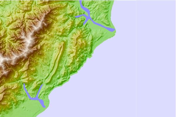 Locais de surf localizados perto de Waipapa Bay