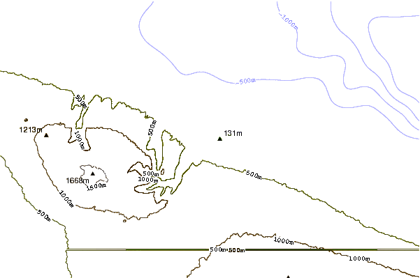 Litoral ao redor Waipio Bay