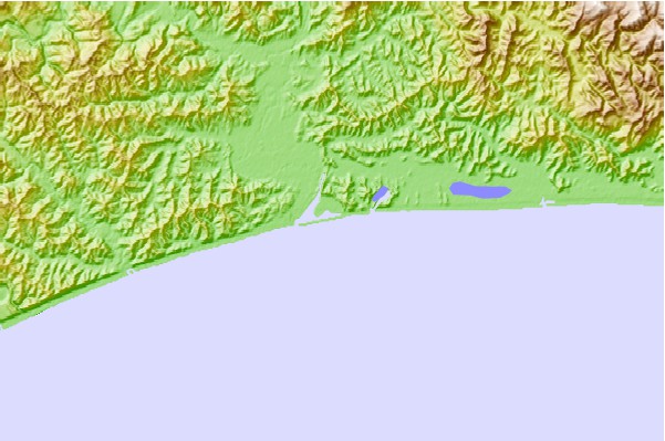 Locais de surf localizados perto de Wairoa River Mouth