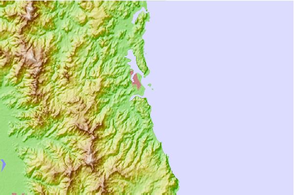 Locais de surf localizados perto de Whangamata Estuary