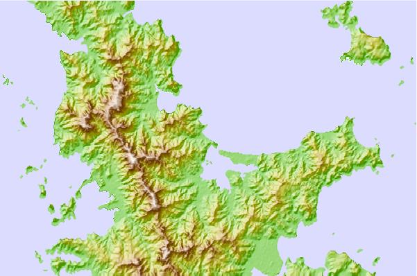 Locais de surf localizados perto de Whangapoua