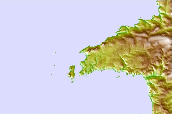 Locais de surf localizados perto de Whitesand Bay