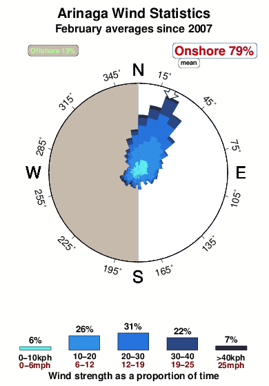 Arinaga.wind.statistics.february