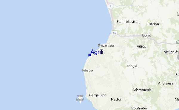 Agrili Location Map