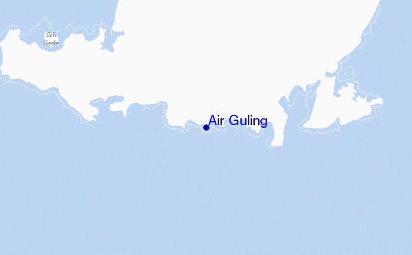 Air Guling Location Map
