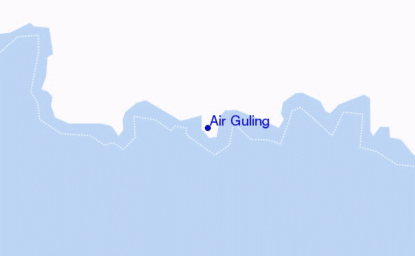mapa de localização de Air Guling