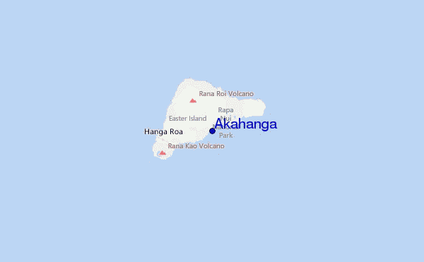 Akahanga Location Map