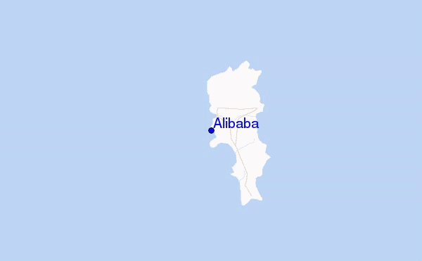 Alibaba Location Map