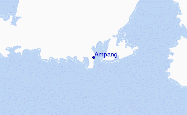 Ampang Location Map