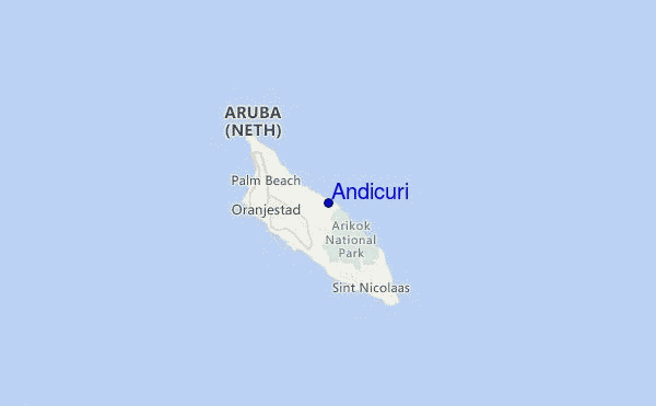 Andicuri Location Map