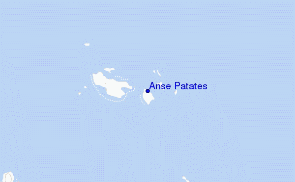 Anse Patates Location Map