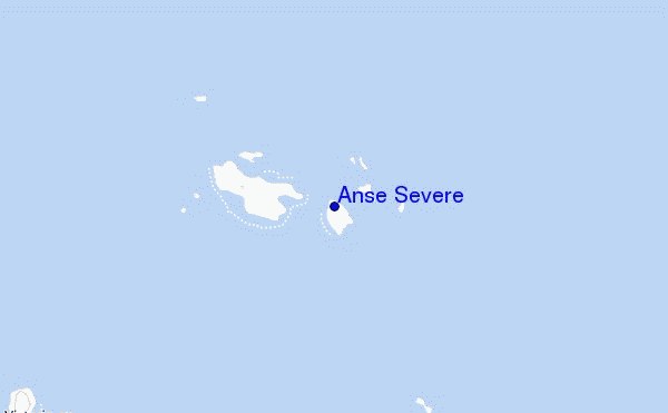 Anse Severe Location Map