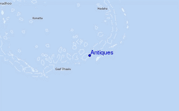 Antiques Location Map