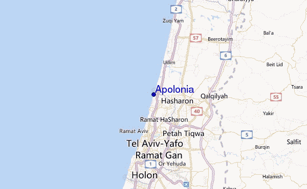 Apolonia Location Map