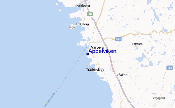 Appelviken Location Map