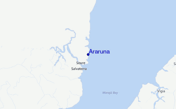 Araruna Location Map