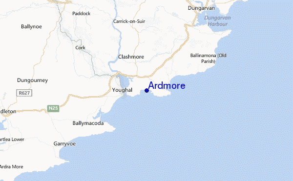 Ardmore Location Map