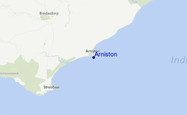 Arniston Location Map