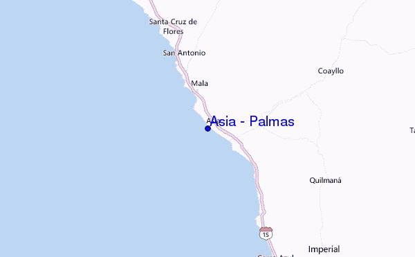 Asia - Palmas Location Map