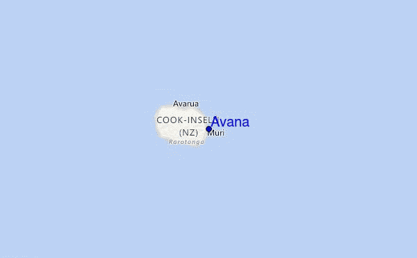Avana Location Map