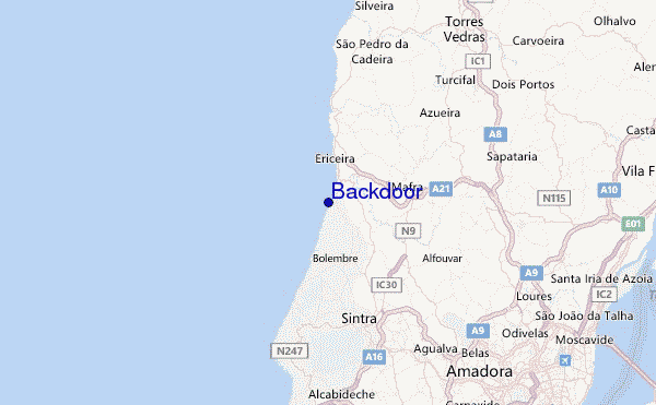 Backdoor Location Map