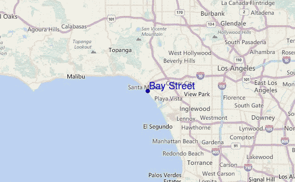 Bay Street Location Map