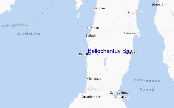 Bellochantuy Bay Location Map