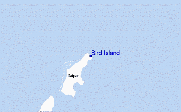 Bird Island Location Map