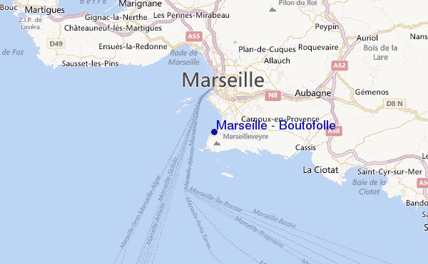 Marseille - Boutofolle Location Map