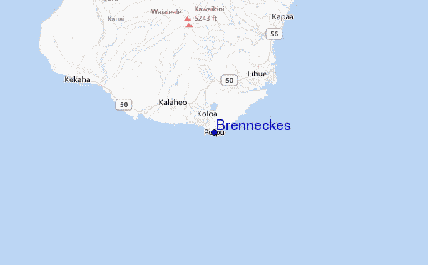 Brenneckes Location Map