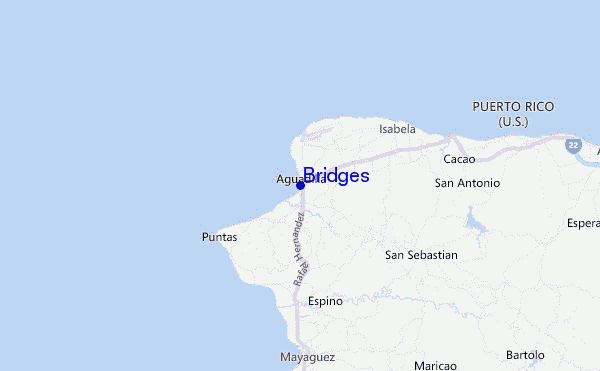 Bridges Location Map