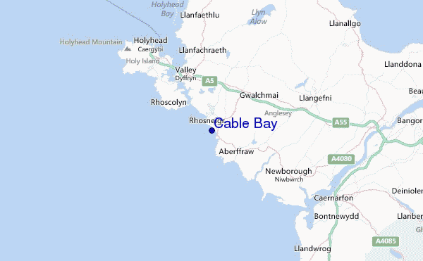 Cable Bay Location Map
