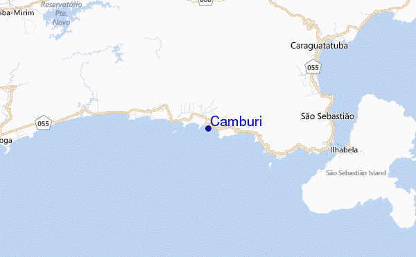 Camburi Location Map