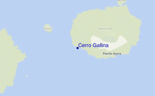 Cerro Gallina Location Map