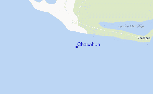 mapa de localização de Chacahua