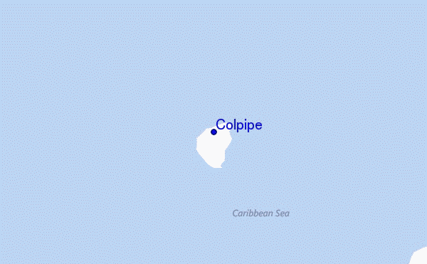 mapa de localização de Colpipe