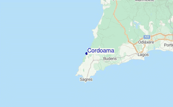 Cordama Location Map