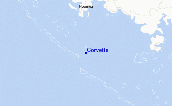 Corvette Location Map