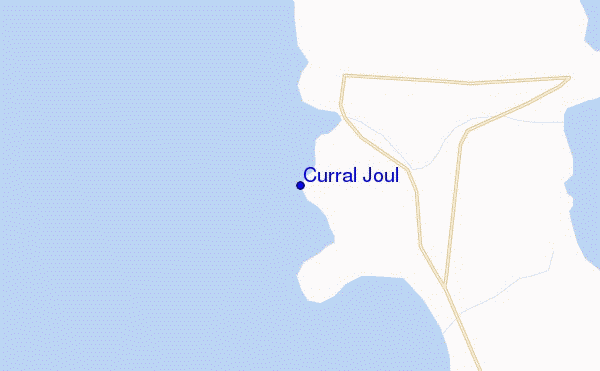 mapa de localização de Curral Joul
