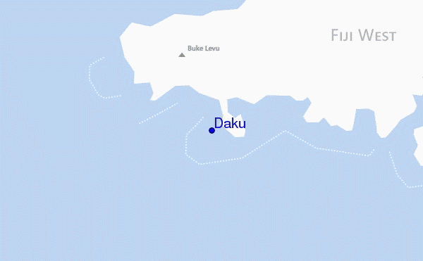 mapa de localização de Daku