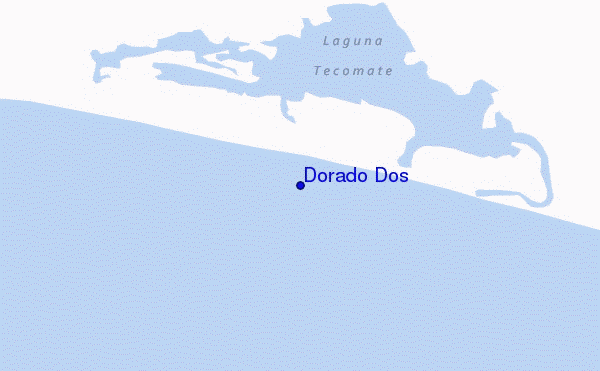 mapa de localização de Dorado Dos