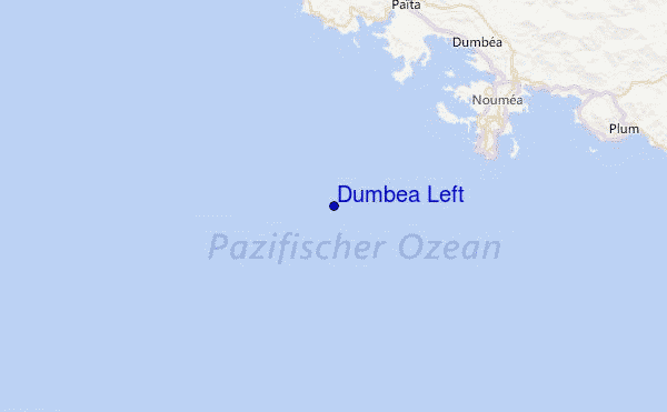 Dumbea Left Location Map